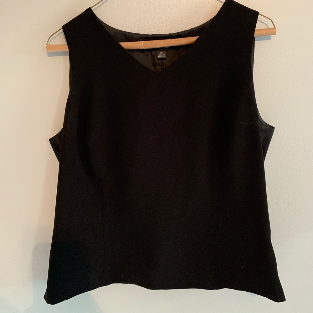 V-neck Shell Top